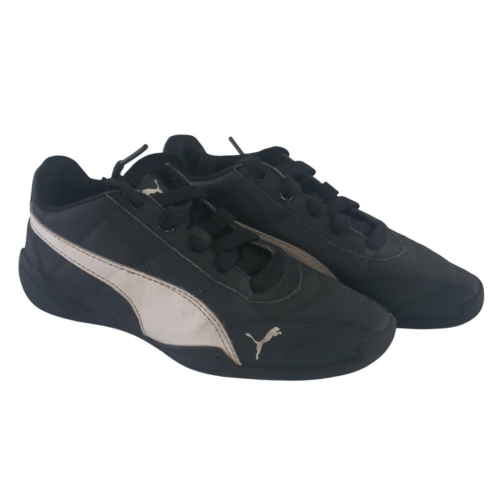 Puma Tune Cat 13C Kids Sneakers Black White Low‎ Top Athletic Shoes Unisex